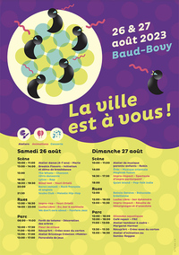 Fête du quartier Baud-Bovy La ville est à vous 