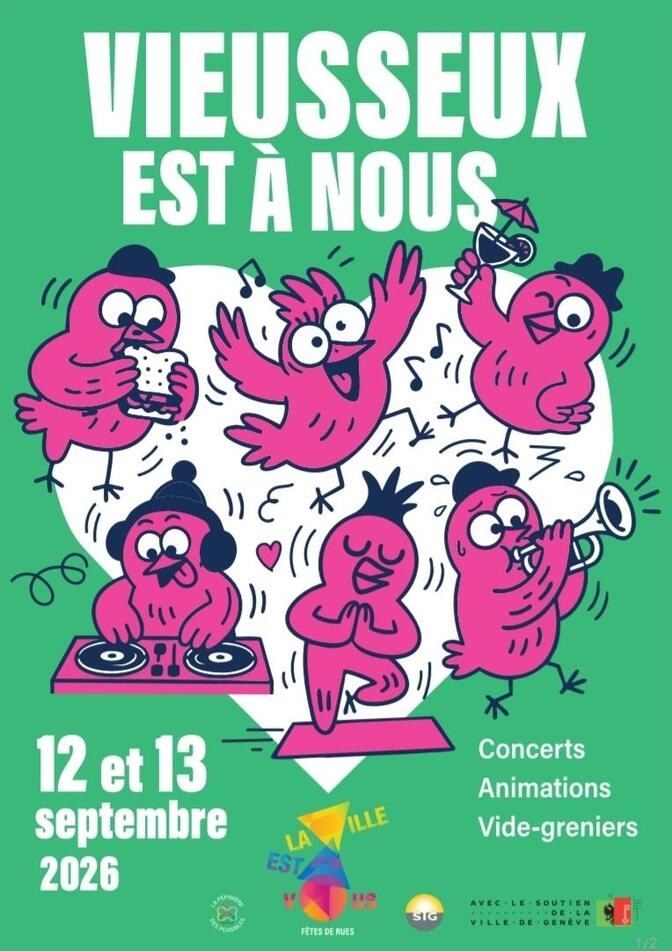 La ville est à vous Vieusseux 2026
